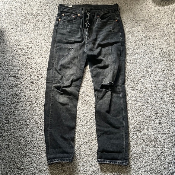 Levi’s 501 cropped skinny - Picture 1 of 9
